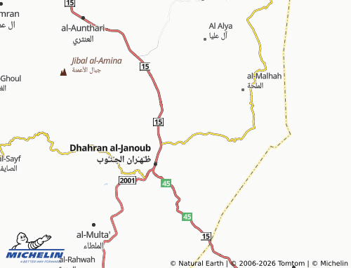 MICHELIN-Landkarte al-Sina'iyyah - ViaMichelin