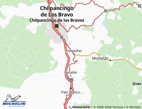 Mapa MICHELIN Las Colinas - ViaMichelin