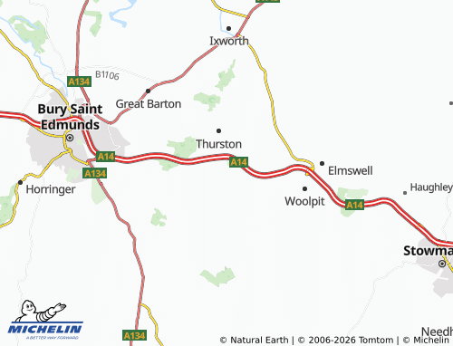 Carte MICHELIN Beyton - ViaMichelin