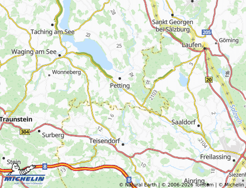 MICHELIN Ringham map - ViaMichelin