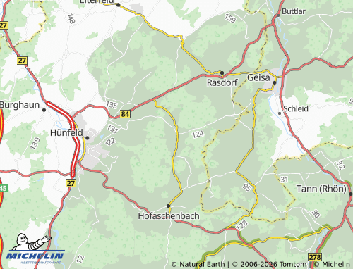 MICHELIN Haselstein map - ViaMichelin