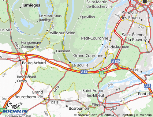 Mapa MICHELIN Sahurs - ViaMichelin