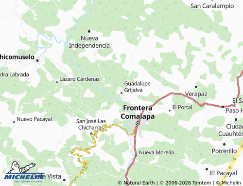 Mappa MICHELIN Guadalupe Grijalva - ViaMichelin