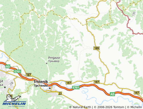 Mapa MICHELIN Mijajlovac - ViaMichelin