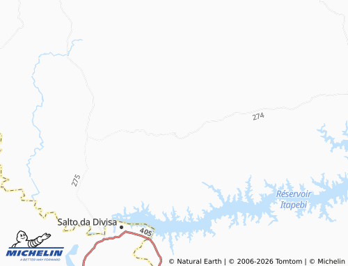 Mapa MICHELIN Caiubi - ViaMichelin