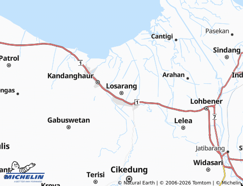 Carte MICHELIN Losarang - ViaMichelin