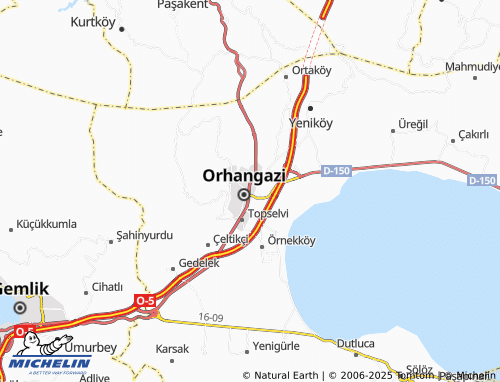 MICHELIN Muradiye map - ViaMichelin