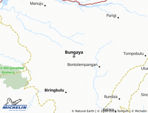 MICHELIN Bungaya map - ViaMichelin