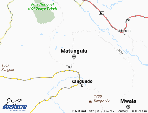 MICHELIN Matungulu map - ViaMichelin