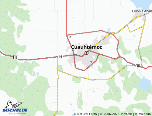 Mappa MICHELIN Lucha Campesina - ViaMichelin