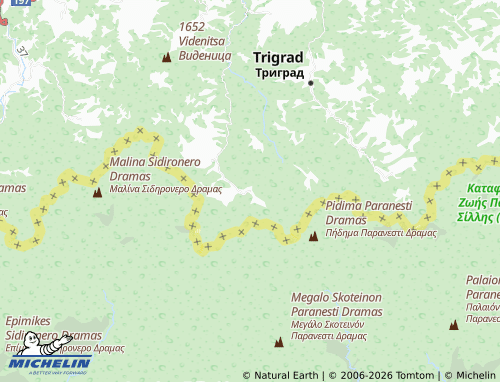 Mapa MICHELIN Kozhari - ViaMichelin