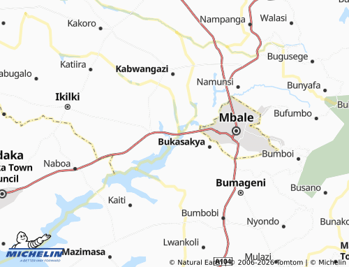 Mappa MICHELIN Mugiti - ViaMichelin