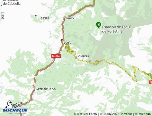 MICHELIN Vilamur map - ViaMichelin