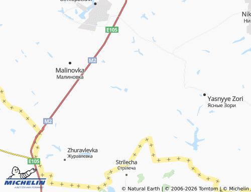 MICHELIN Petrovka map - ViaMichelin