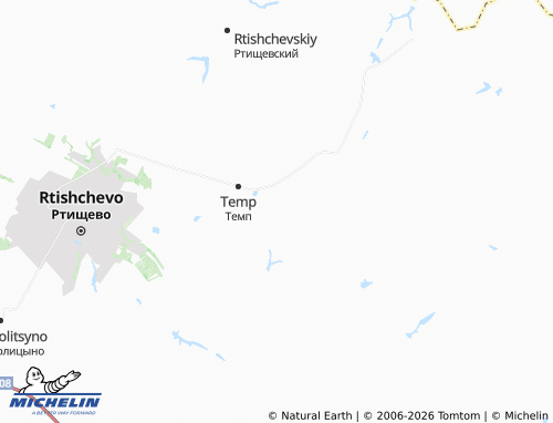 MICHELIN-Landkarte Dubasovskiy - ViaMichelin