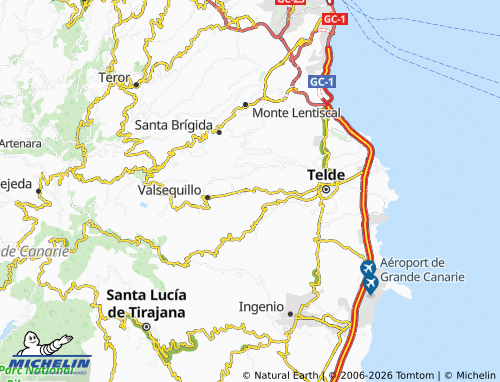 MICHELIN La Barrera map - ViaMichelin