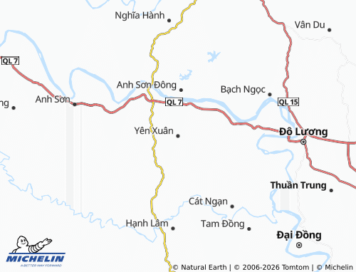 Mapa MICHELIN Cao Sơn - ViaMichelin
