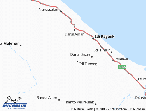 MICHELIN Gampong Keumuning map - ViaMichelin