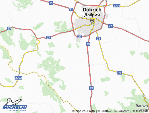 MICHELIN-Landkarte Bogdan - ViaMichelin