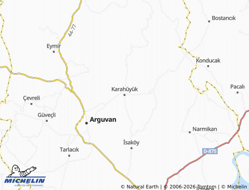 Mappa MICHELIN Karahüyük - ViaMichelin