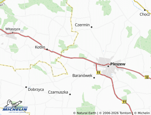 Mapa MICHELIN Piekarzew - ViaMichelin