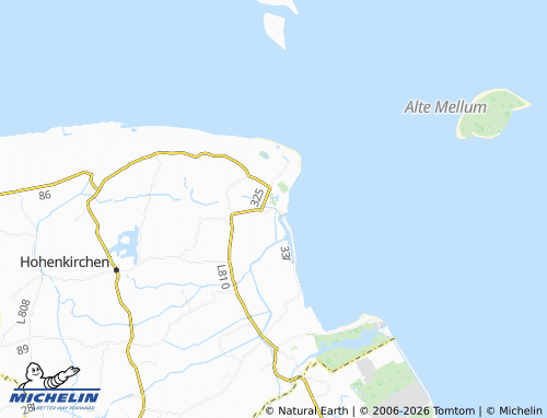 Carte MICHELIN Horumersiel - ViaMichelin