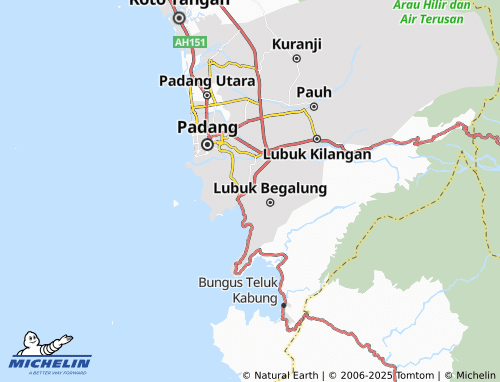 MICHELIN Pampangan Nan XX map - ViaMichelin