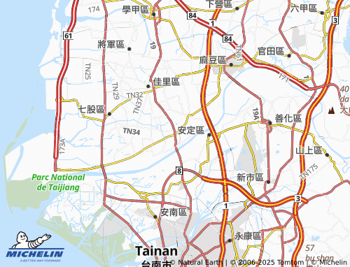 MICHELIN Xigang District map - ViaMichelin