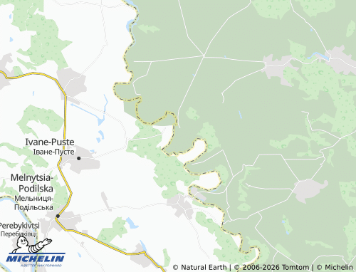 MICHELIN Chornokozyntsi map - ViaMichelin