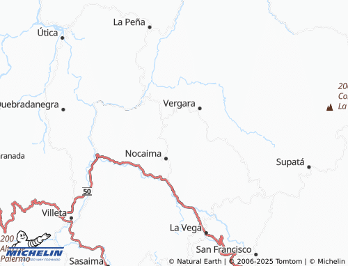 Carte MICHELIN Santa Bárbara - ViaMichelin