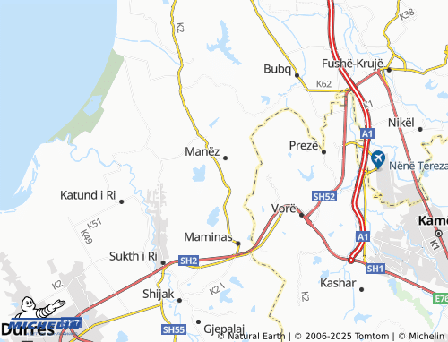 MICHELIN Kameras map - ViaMichelin