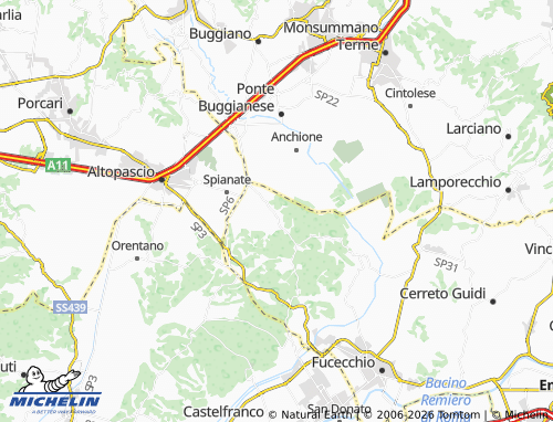 Carte MICHELIN Querce - ViaMichelin