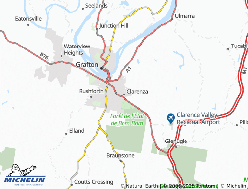 MICHELIN Clarenza map - ViaMichelin