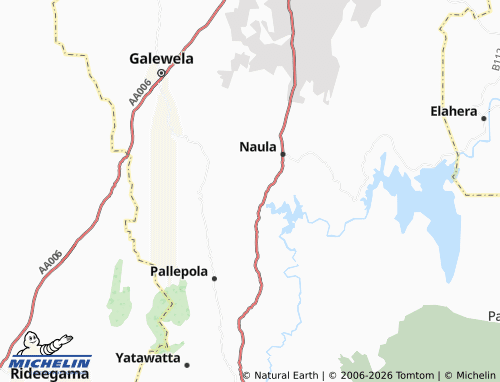 Mappa MICHELIN Diyankaduwa - ViaMichelin
