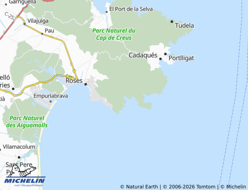 Mappa MICHELIN Montjoi - ViaMichelin
