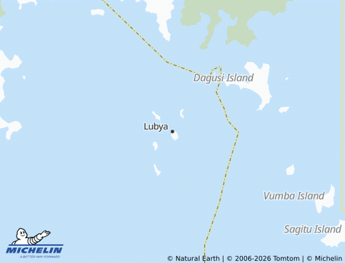 MICHELIN Lubya map - ViaMichelin