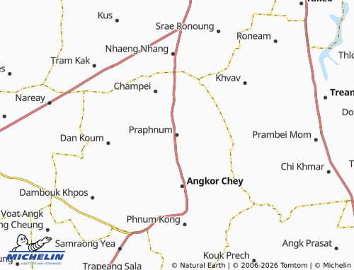 MICHELIN Praphnum map - ViaMichelin