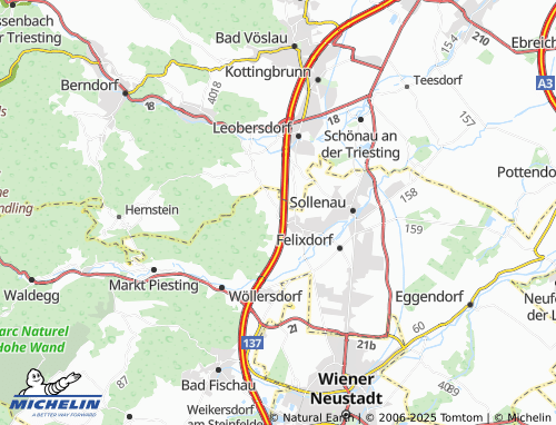 MICHELIN-Landkarte Hölles - ViaMichelin