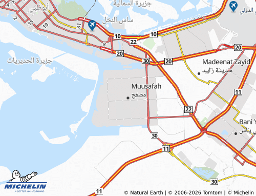 Carte MICHELIN Muusafah - ViaMichelin