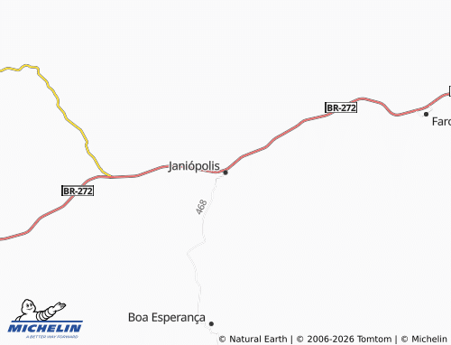 Carte MICHELIN Janiópolis - ViaMichelin