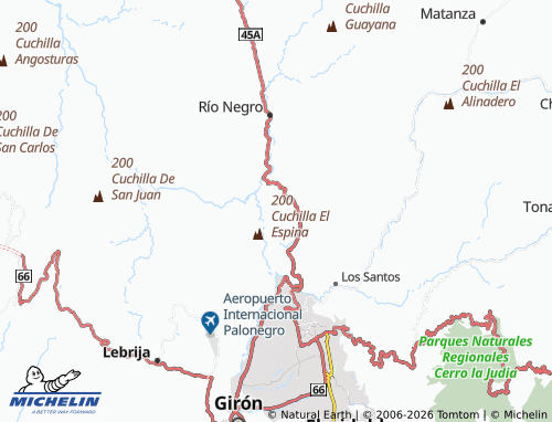Kaart MICHELIN San Ignacio - ViaMichelin
