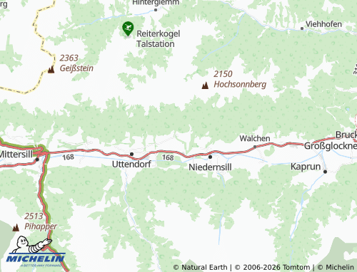 MICHELIN Pölsen map - ViaMichelin