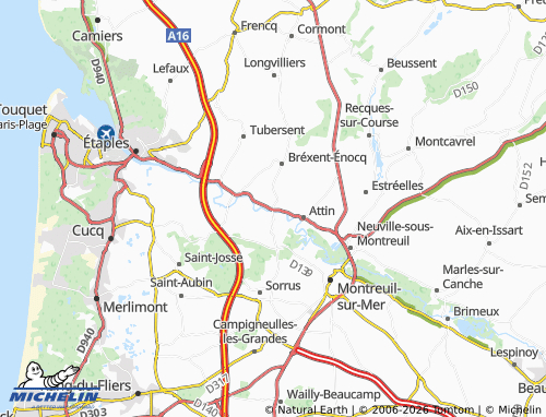 Carte MICHELIN Beutin - ViaMichelin