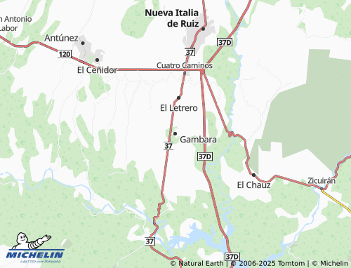 MICHELIN Gambara map - ViaMichelin