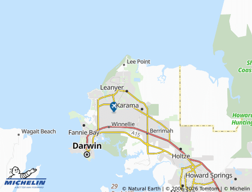 Mapa MICHELIN Wulagi - ViaMichelin