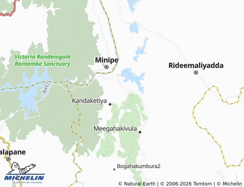 Mappa MICHELIN Mahatenna1 - ViaMichelin
