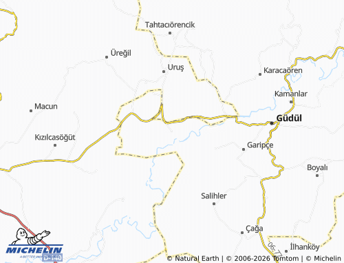 MICHELIN Taşören map - ViaMichelin