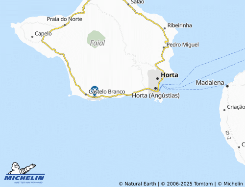 MICHELIN Feteira map - ViaMichelin