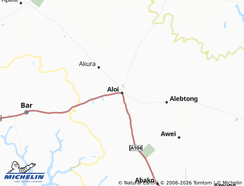 Mappa MICHELIN Aloi - ViaMichelin