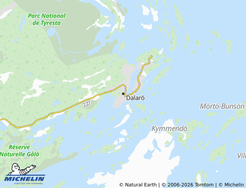 MICHELIN-Landkarte Dalarö - ViaMichelin